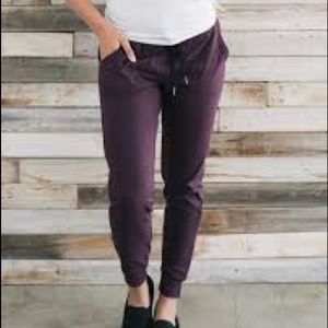ZYIA Plum Unwind Joggers